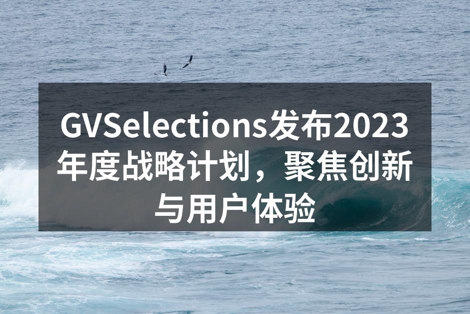 GVSelections战略发布会现场